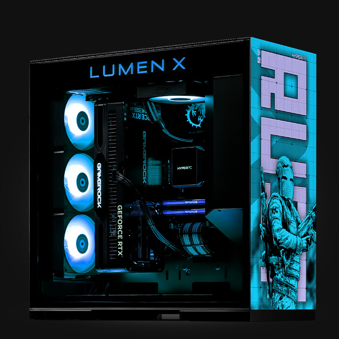 Индивидуальная винилография LUMEN X RUST Cyan