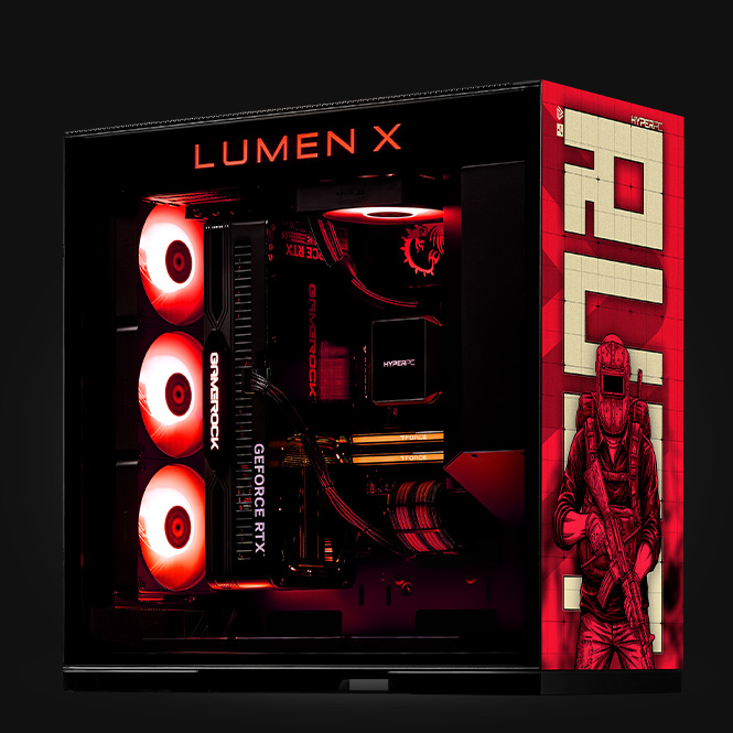 Индивидуальная винилография LUMEN X RUST Red