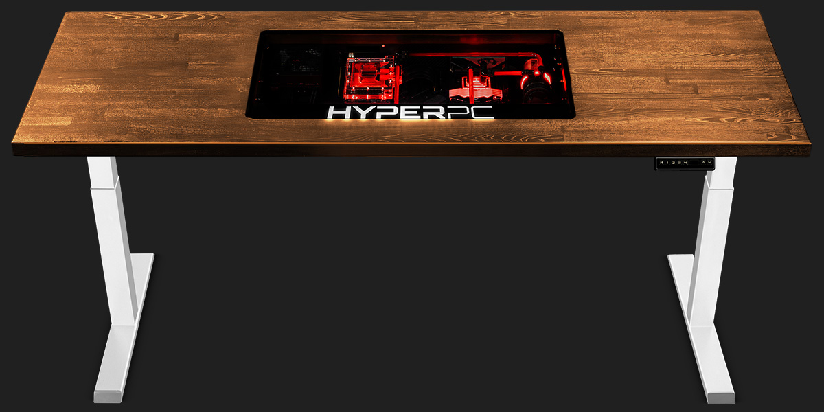 HYPERPC DESK в титановом цвете