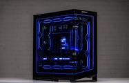 HYPERPC CONCEPT — кастомный ПК в корпусе Phanteks NV9 с синим контуром СЖО