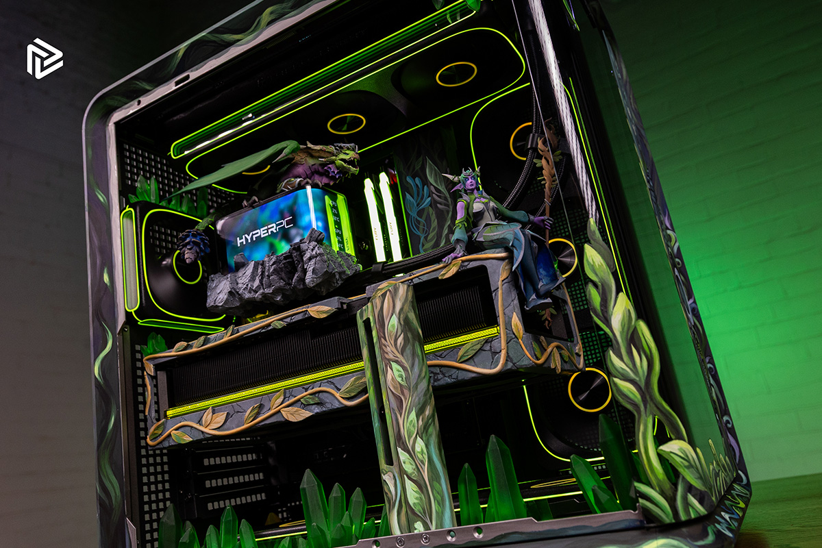 HYPERPC LUMEN x FunPay — ручная роспись и эльфийская эстетика