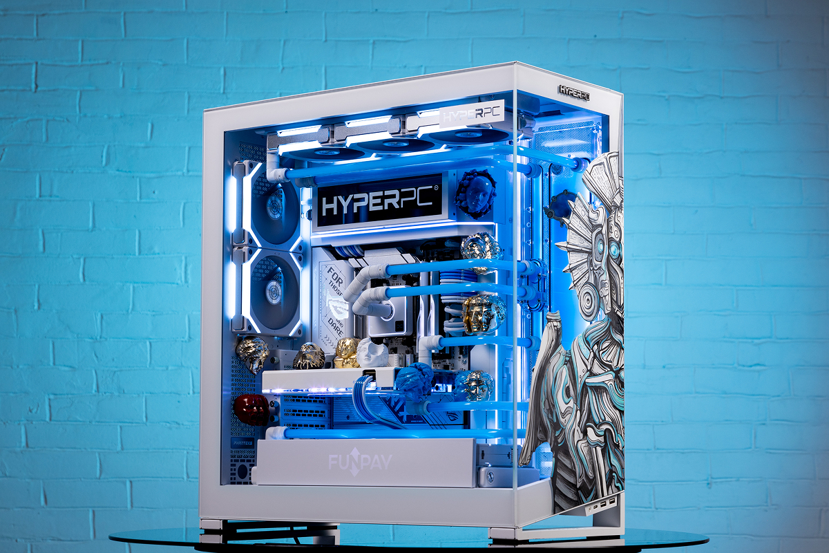 HYPERPC CONCEPT x FunPay — эксклюзивный компьютер с ручной росписью корпуса