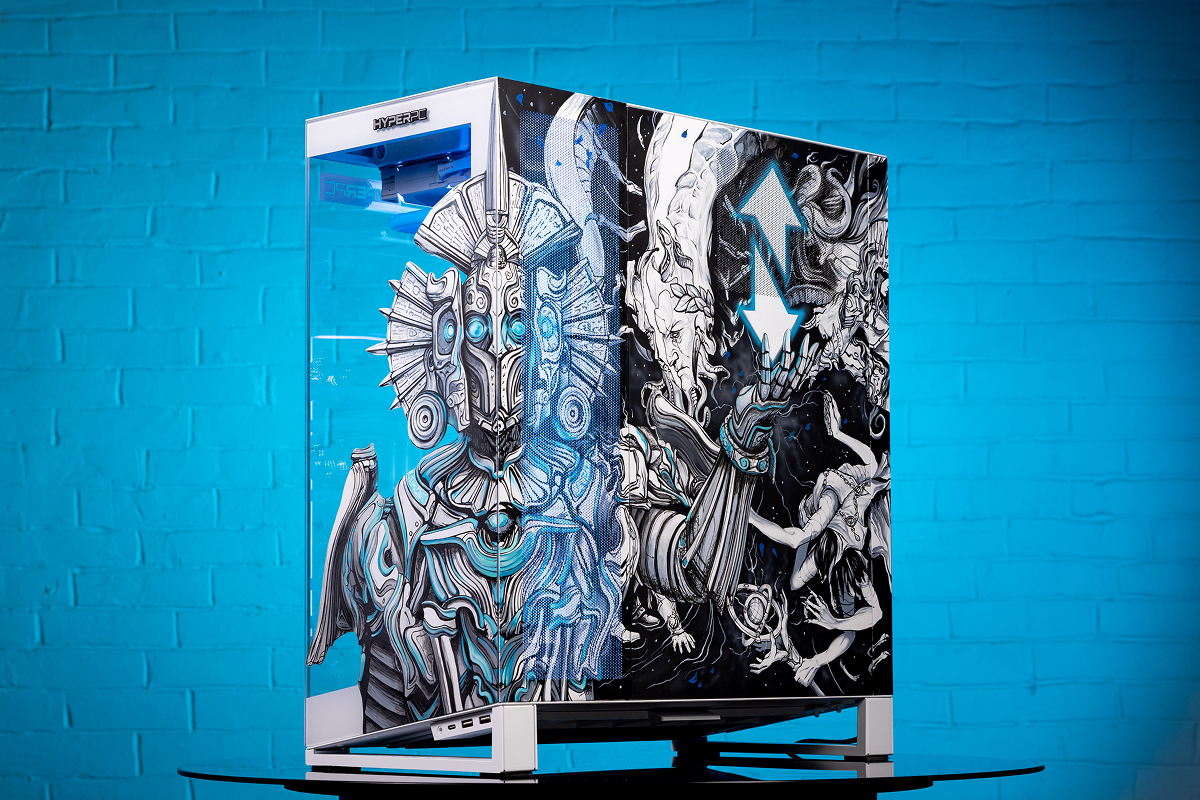 HYPERPC CONCEPT x FunPay — детали корпуса с росписью по мотивам Path of Exile