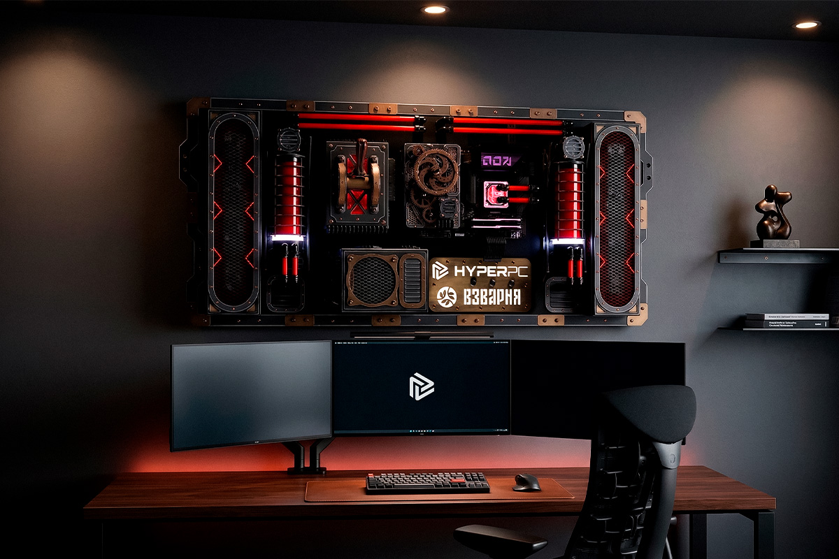 HYPERPC WALL Steampunk Edition