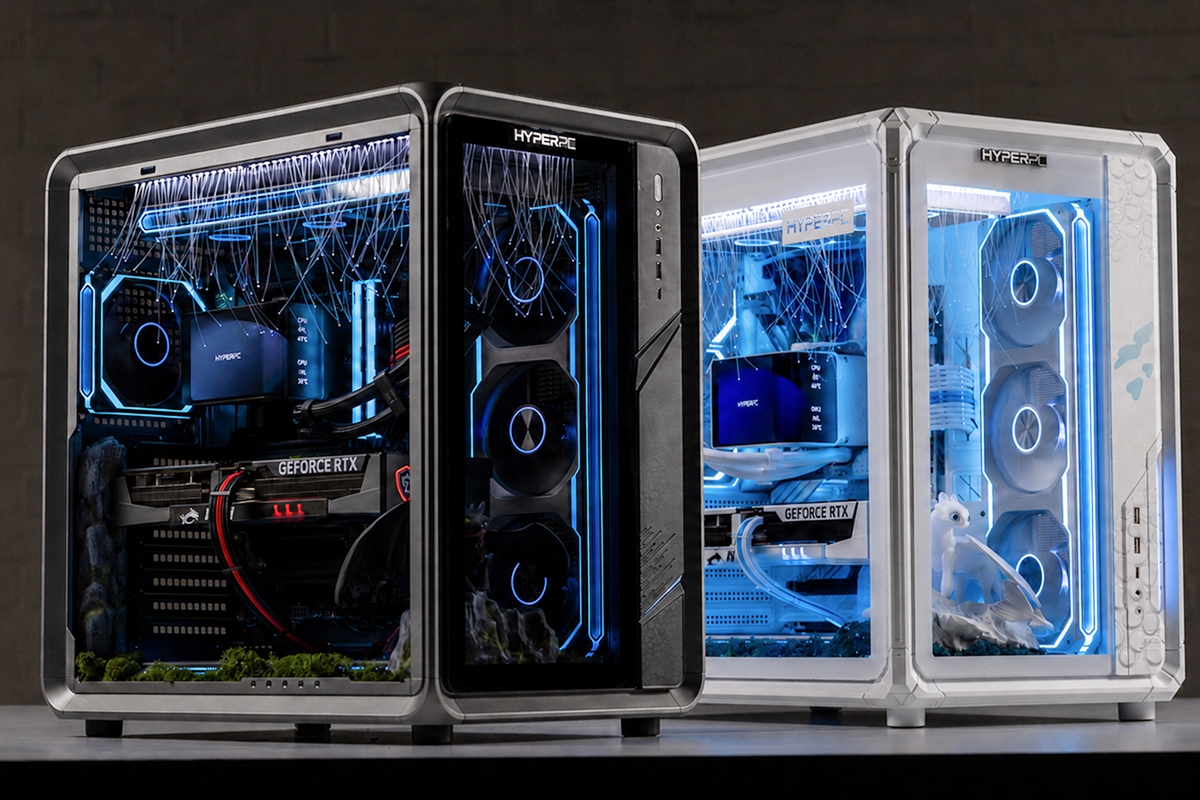 Игровые рабочие места НИКИТОСА и Александры под ключ от HYPERPC