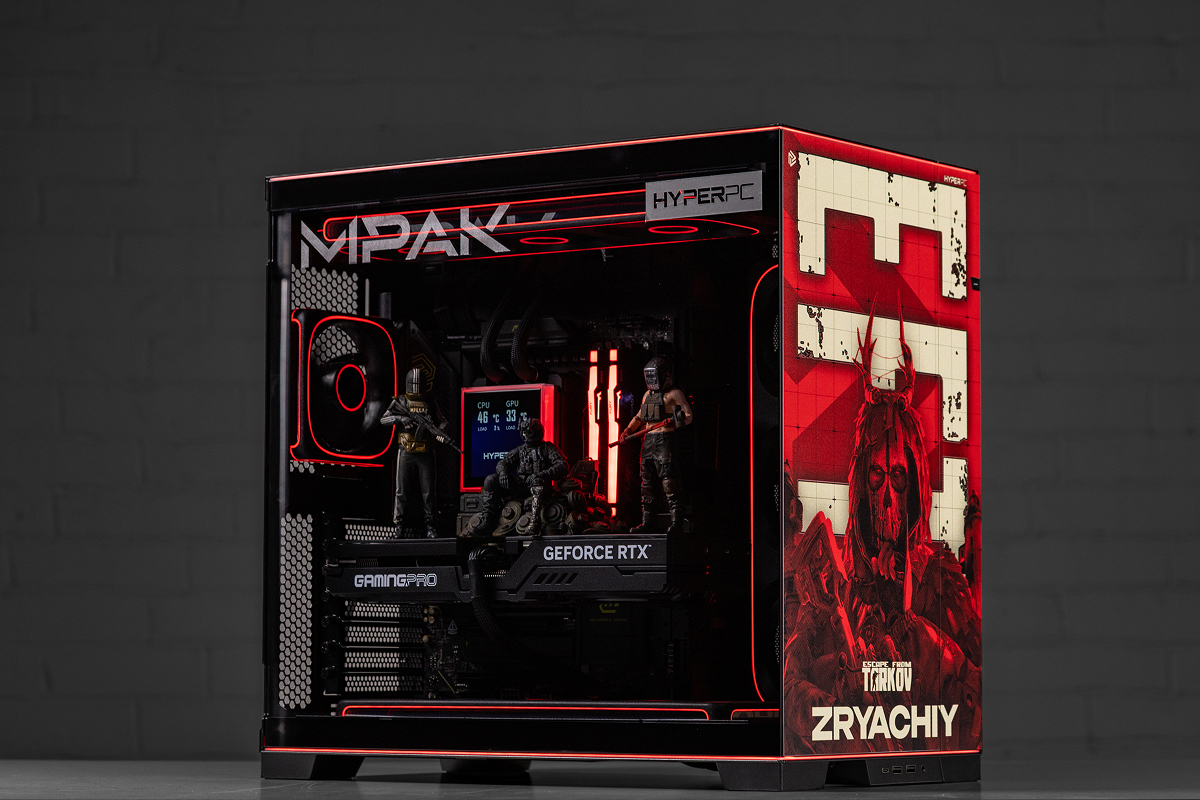 Project ZRYACHIY — кастомный игровой компьютер HYPERPC для Escape from Tarkov