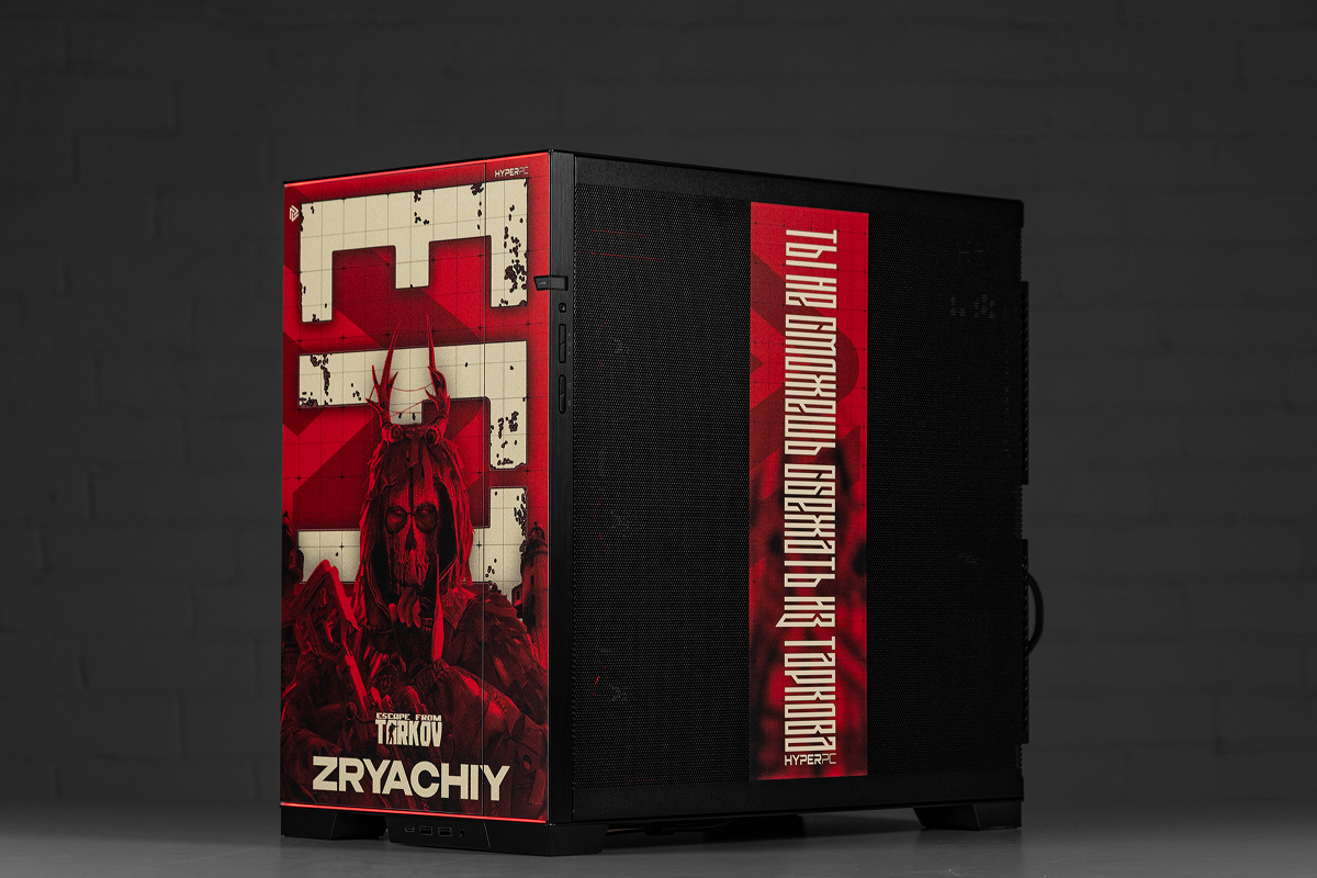 Боковая панель Project ZRYACHIY с кастомным оформлением в стиле Escape from Tarkov