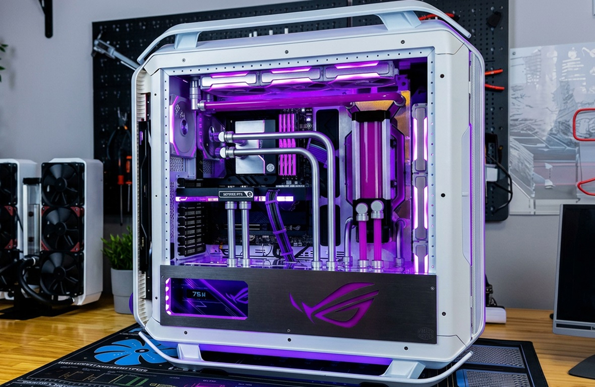 Кастомная СЖО для флагманской станции: экстремальное охлаждение в корпусе Cosmos C700M