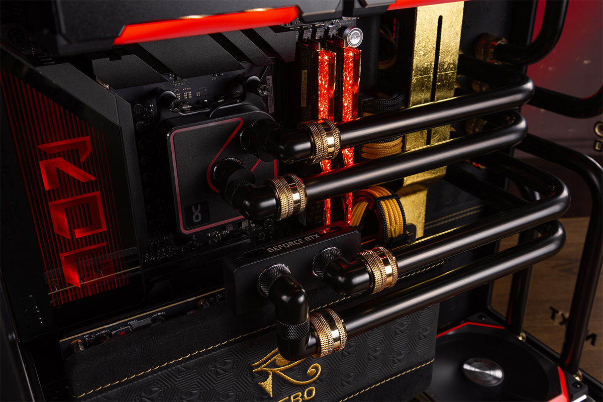 Steampunk: внутренние компоненты и кастомное охлаждение