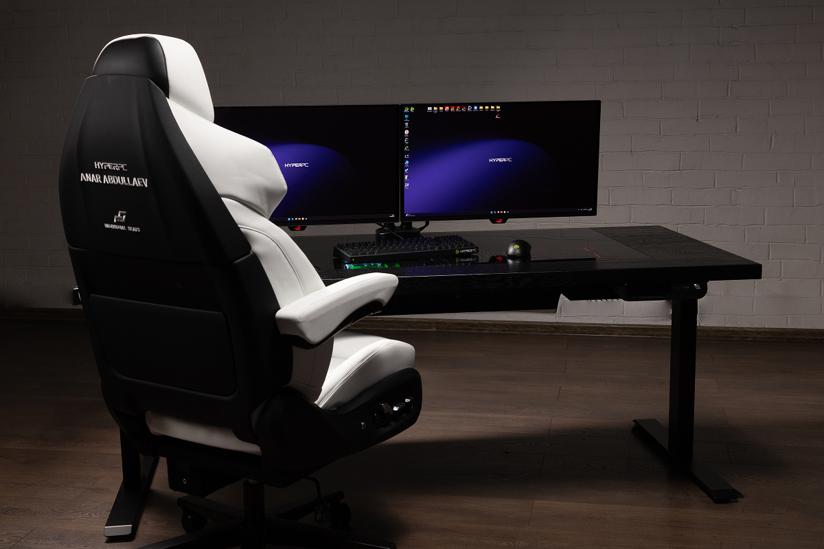HYPERPC DESK — детали встроенной игровой системы