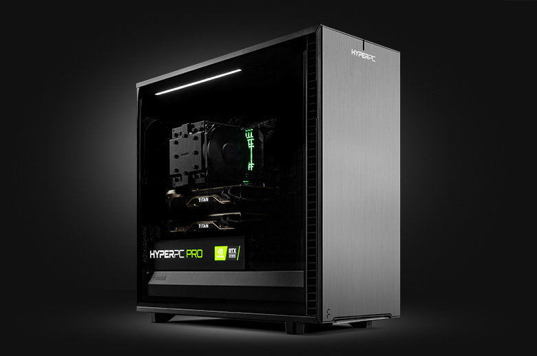 Дизайн компьютера HYPERPC TITAN PRO