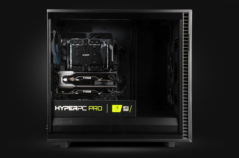Обзор компьютера HYPERPC TITAN PRO от CG Speak