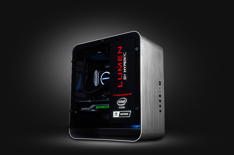 Дизайн компьютера HYPERPC LUMEN MINI