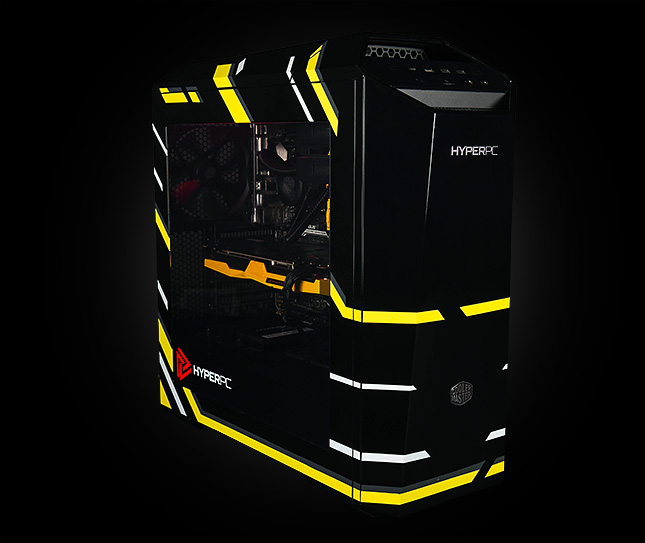 Компьютер HYPERPC для Егора flamie Васильева в корпусе Cooler Master MasterCase Maker 5