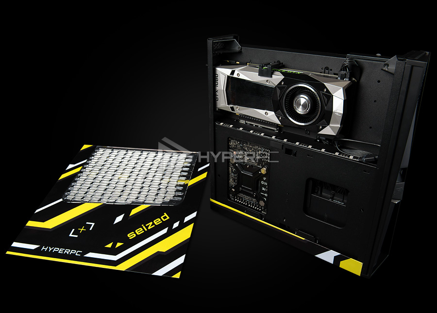 Компьютер HYPERPC для Дениса seized Костина в корпусе SilverStone Raven RVZ02