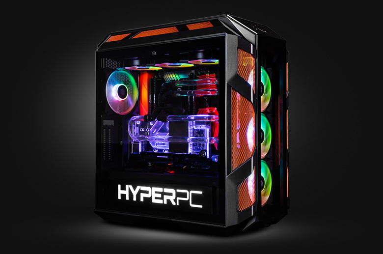 Дизайн компьютера для команды Всё по Маслу от HYPERPC