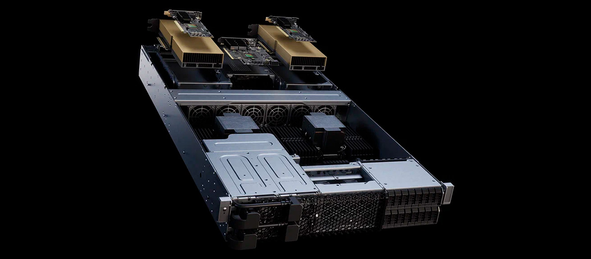 Сервер с ускорителями NVIDIA RTX 6000 Blackwell Server Edition