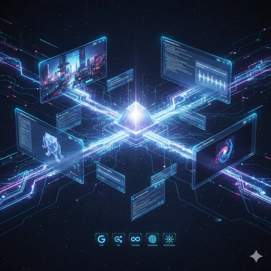 Графическое представление генеративного ИИ