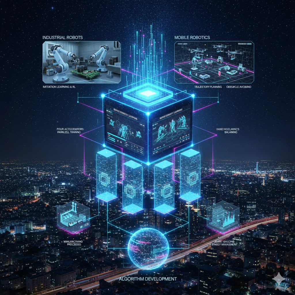 Графическое представление робототехники ИИ