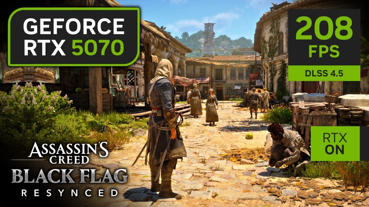 Как поднять FPS в Assassin's Creed Black Flag Resynced