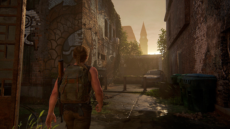 Сцена из игры The Last of Us: Part 2 Remastered