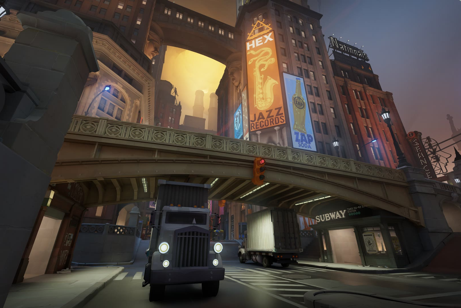 Официальный кадр Valve: Таймс-сквер на линии Broadway после City Never Sleeps.