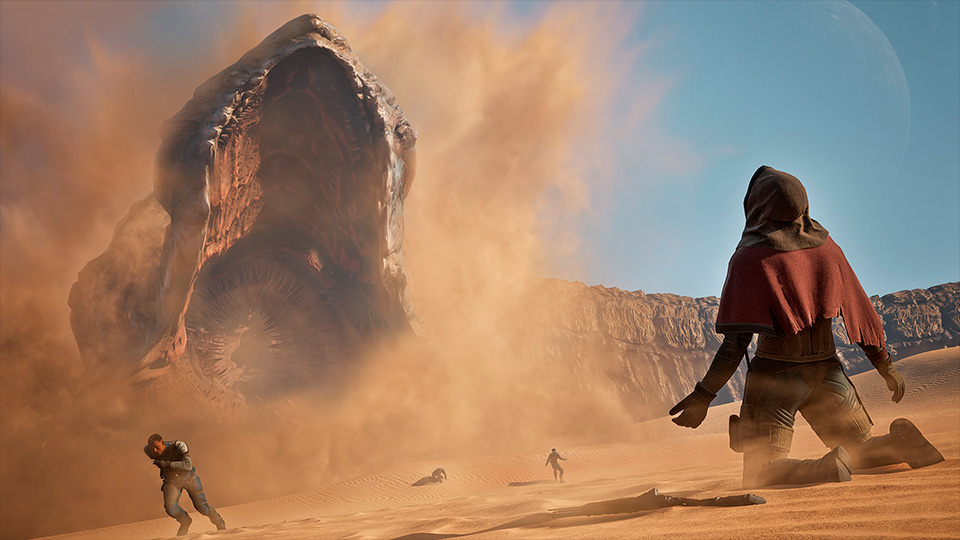 Сцена из Компьютер для Dune: Awakening