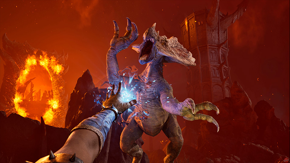 Сцена из DOOM: The Dark Ages