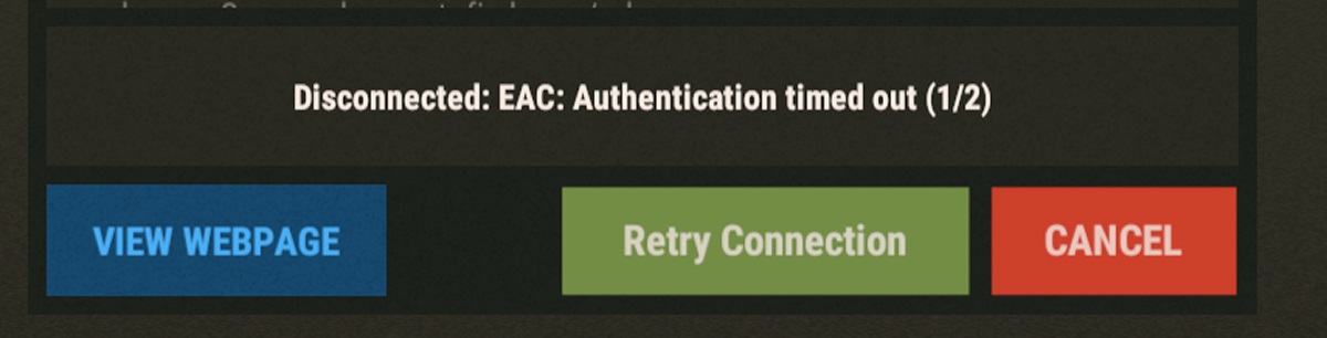 Ошибка EAC в Rust