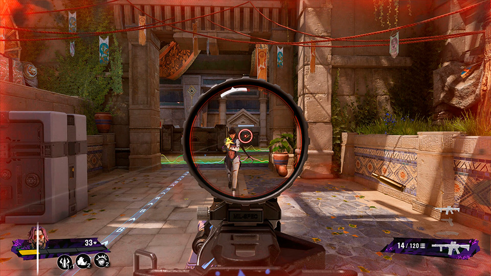 Scene from the game FragPunk