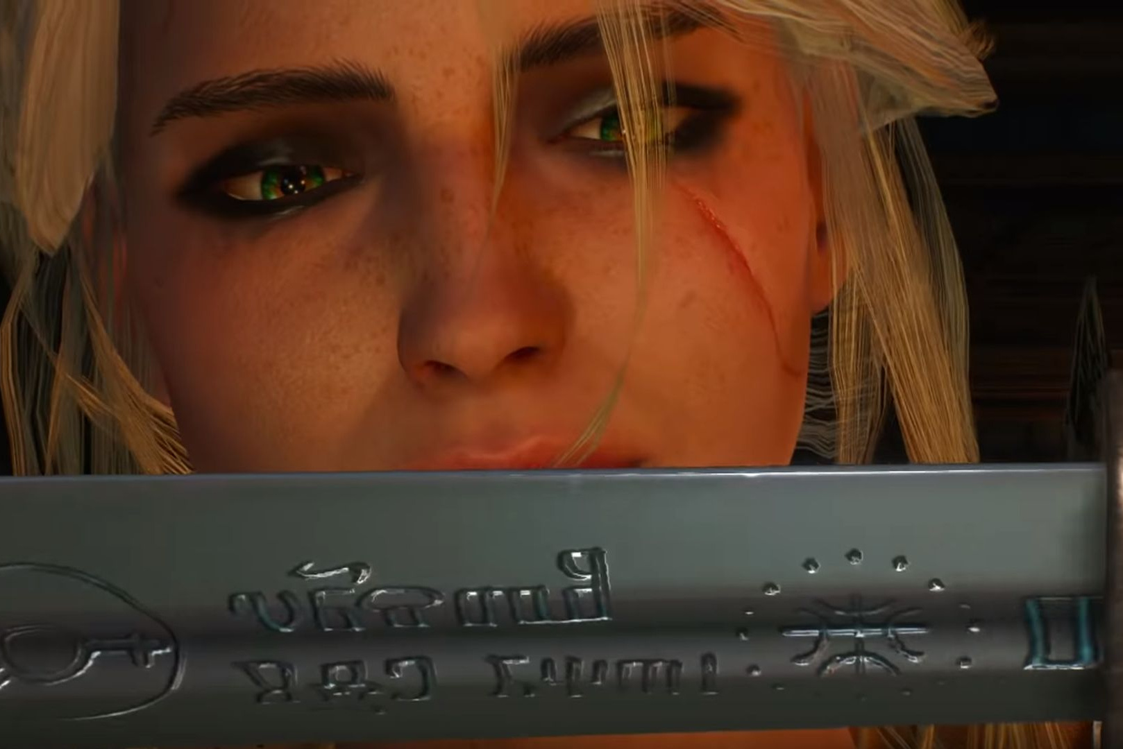 Геральт и Цири в финальном эпилоге The Witcher 3: Wild Hunt