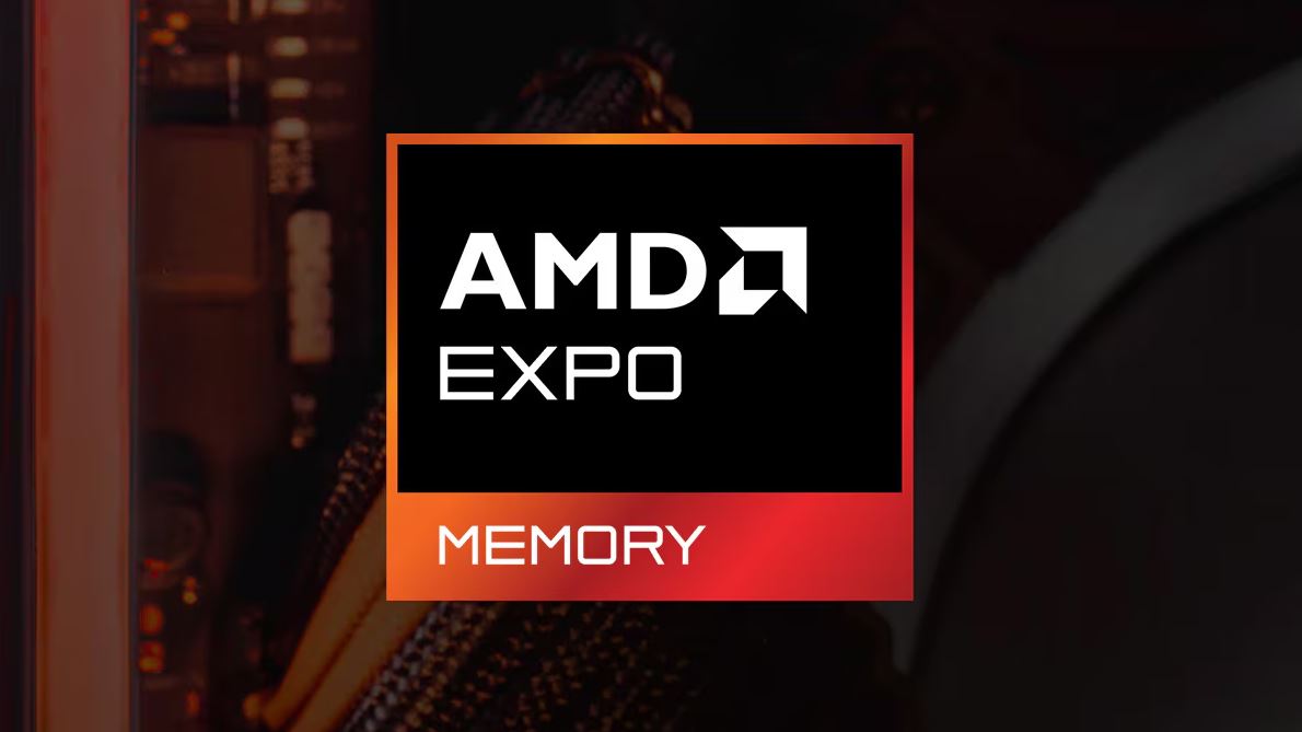 Логотип AMD EXPO для разгона оперативной памяти